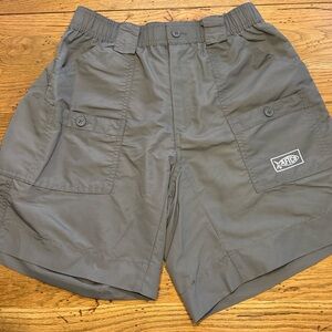 AFTCO Gray Cargo Shorts Lightweight Outdoor Essential